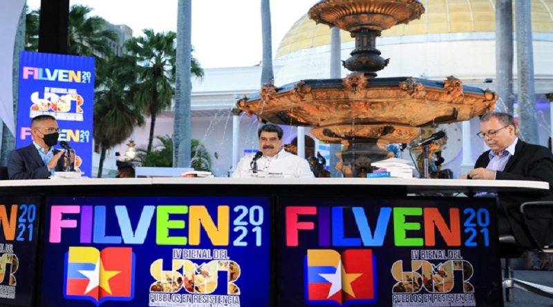 Presidente Maduro inaugura 17° Feria Internacional del Libro de Venezuela 2021