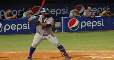Magallanes vence 6-5 a los Caribes con jonrón de Nellie Rodríguez