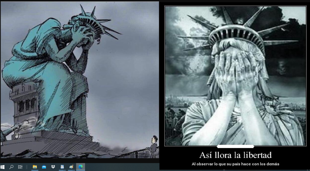 Una imponente estatua mal situada (por Vladimir Acosta)