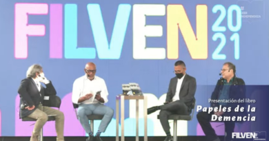 Diputado Jorge Rodríguez presenta su libro 'Papeles de la Demencia' en Filven 2021
