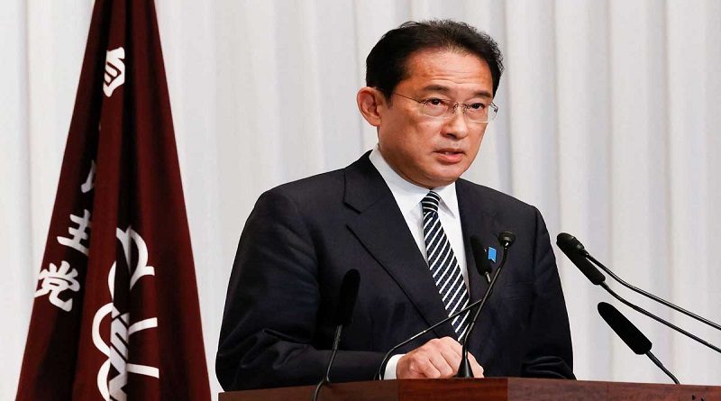 Primer ministro Fumio Kishida proclama su victoria en Japón