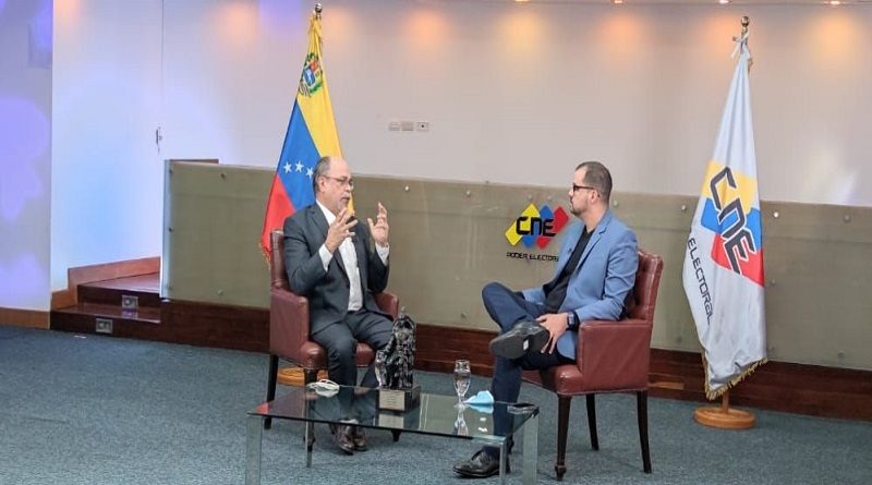 Pedro Calzadilla, Presidente CNE: Todos los invitados y veedores internacionales no les toca reconocer resultados