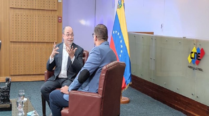 Pedro Calzadilla, Presidente CNE: Todos los invitados y veedores internacionales no les toca reconocer resultados