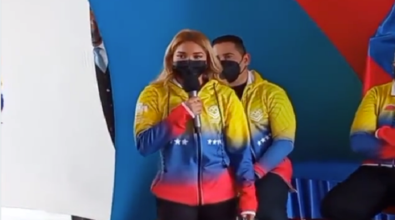 Realizan acto de abanderamiento de la delegación venezolana que va a los Panamericanos Junior de Cali 2021