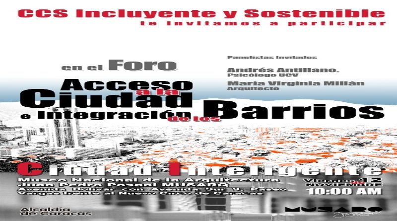El Musarq reflexiona sobre el Acceso a la ciudad e integración de los barrios