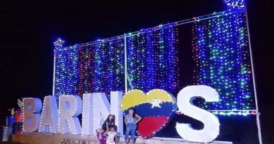 En Barinas adornan e iluminan principales espacios públicos para celebrar la navidad