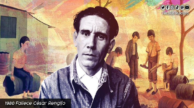 A 41 años de su muerte, Venezuela rememora el legado del dramaturgo César Rengifo