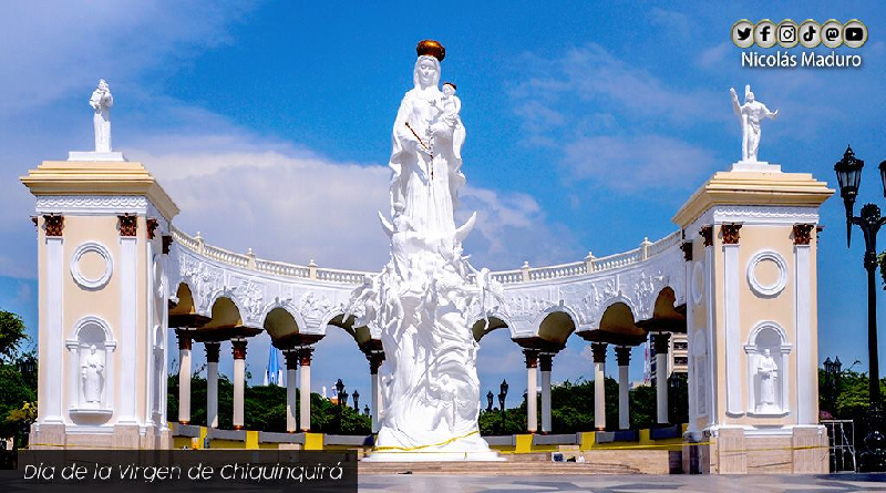 Venezuela conmemora festividad de la Virgen de Chiquinquirá
