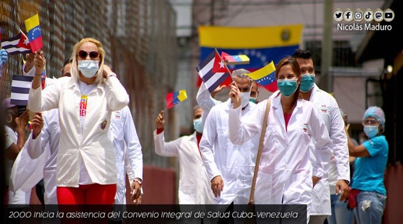 Presidente Maduro celebra los 21 años del Convenio Integral de Salud Cuba-Venezuela