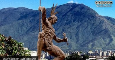 Se cumplen 453 años de la caída en combate del Cacique Guaicaipuro, líder de los pueblos indígenas