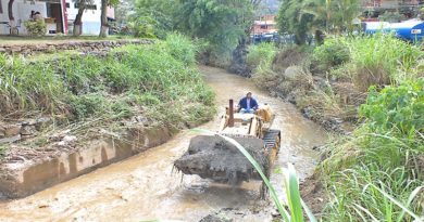 Remueven más de 461 toneladas de sedimentos del río San Pedro en Miranda