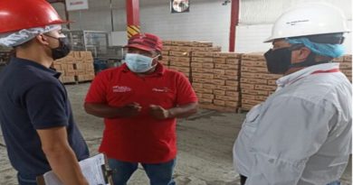 Evalúan líneas de producción de Industrias Diana en Carabobo