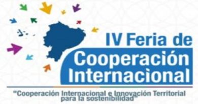 Inicia IV Feria de Cooperación Internacional e Innovación Territorial en Ecuador