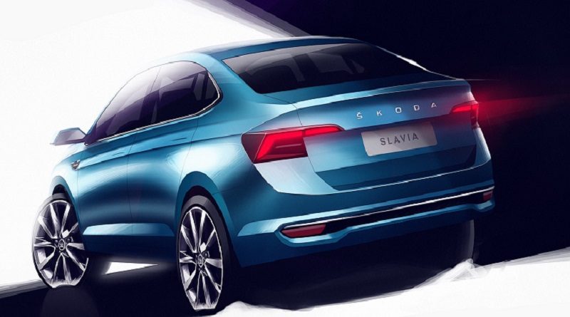 Muestran por primera vez bocetos de nuevo vehículo Skoda Slavia 