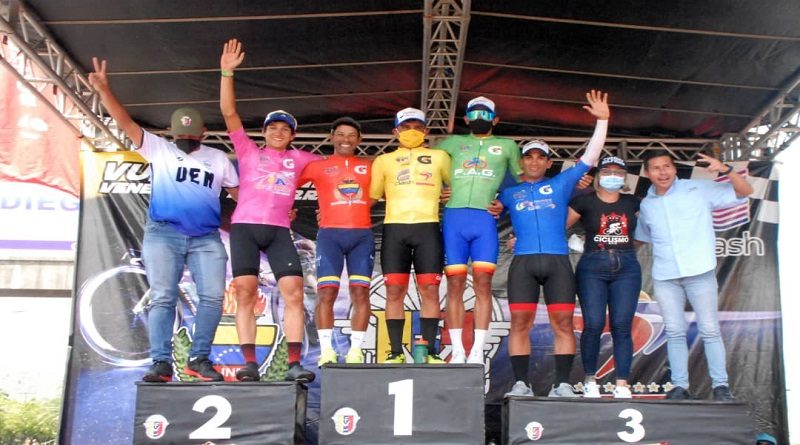 Luis Gómez mantiene el liderato de la Vuelta a Venezuela tras ganar la cuarta etapa