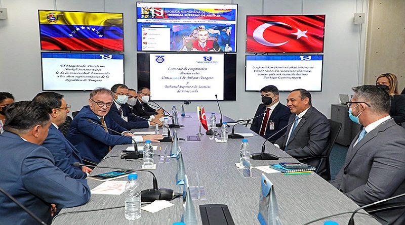 TSJ fortalece cooperación bilateral con representantes de Turquía de cara a elecciones del 21-N