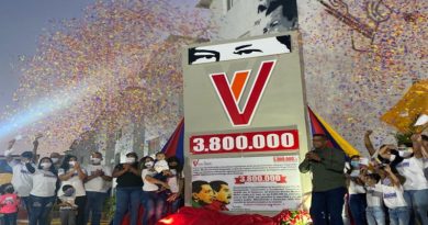 Hito 3.800.000 de la GMVV develado en Lara