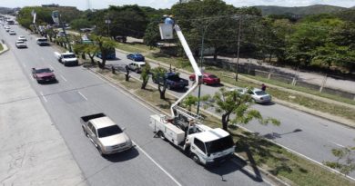 Instalan 122 luminarias LED en avenidas de Barquisimeto en Lara