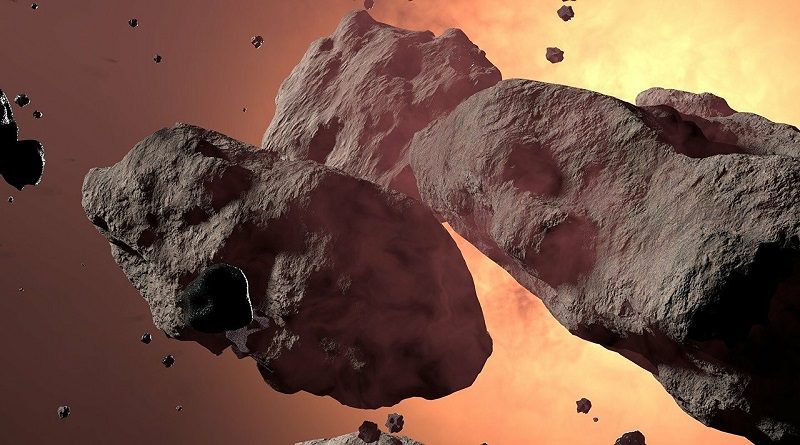 Asteroides, imagen ilustrativa - Sputnik Mundo, (Foto: Pixabay/lmencos)