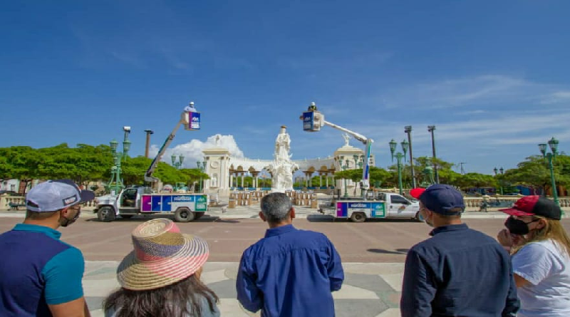Llegan 7.500 lámparas para continuar el Plan de iluminación en Maracaibo