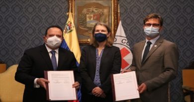 MinAguas renovó acuerdo de cooperación con el Comité Internacional de la Cruz Roja