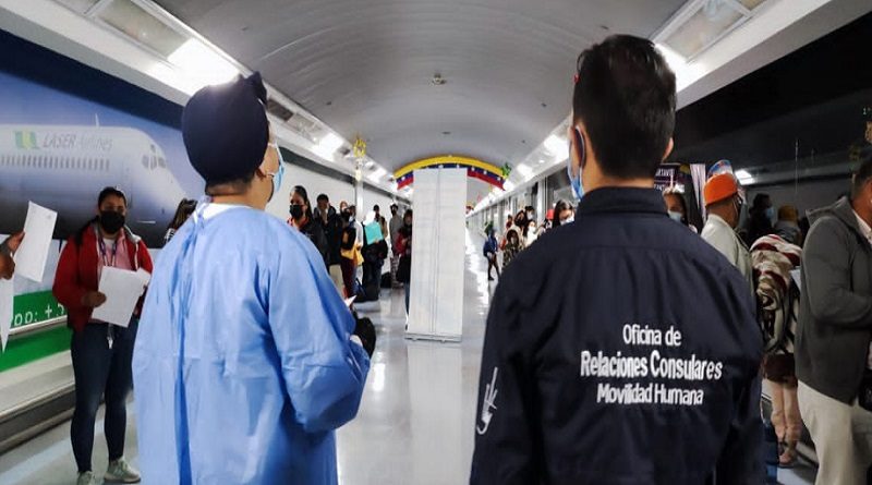Retornan al país 249 connacionales provenientes de Perú con el Plan Vuelta a la Patria