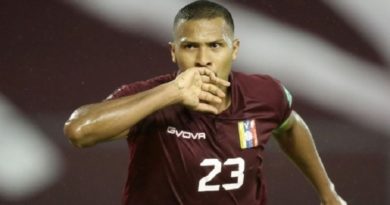 Salomón Rondón notifica que no vendrá a la convocatoria Vinotinto