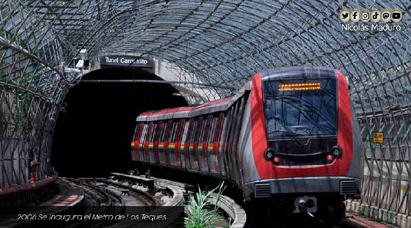 Presidente Maduro celebra 15 años del Metro de Los Teques