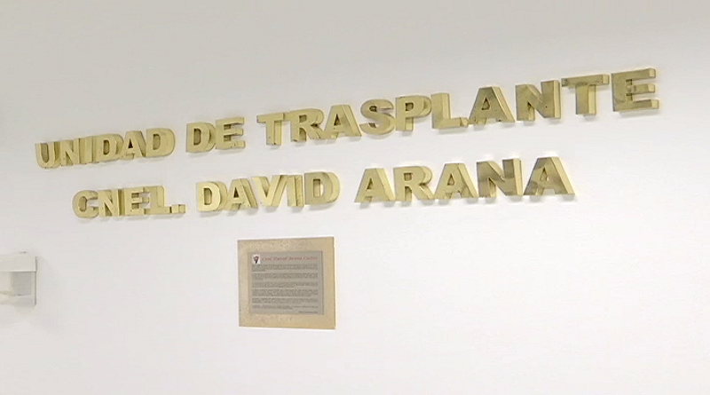 Aumentan capacidad operativa de la Unidad de Trasplante Renal "Coronel Doctor David Arana" del Hospital Militar