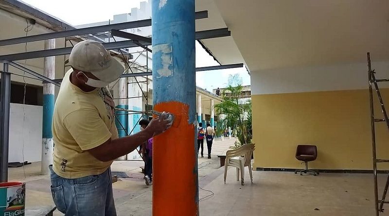 Plan Victoria Bicentenaria avanza en la rehabilitación de la UEN Edoardo Crema de El Paraíso