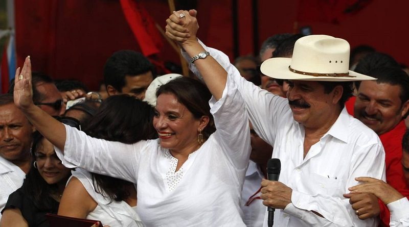 Candidata de Izquierda Libre Xiomara Castro proclama la victoria en presidenciales de Honduras