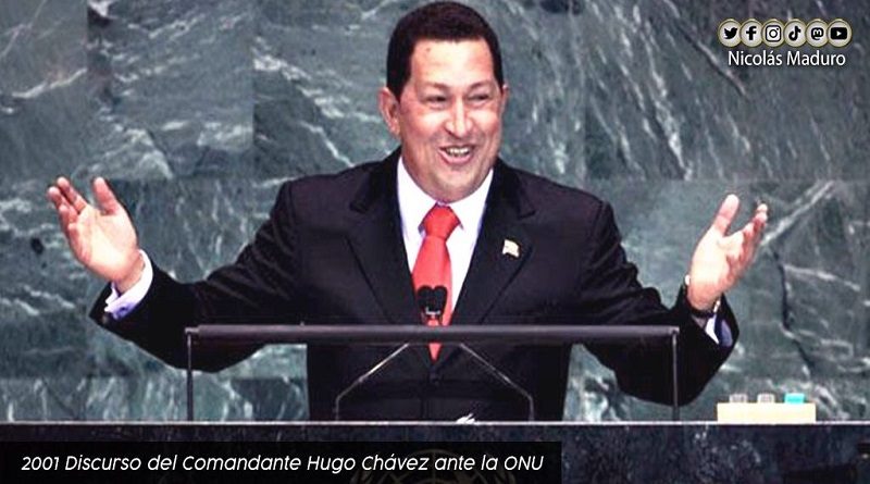 Jefe de Estado rememora llamado del comandante Hugo Chávez a rechazar el terrorismo ante la ONU