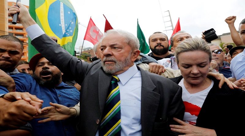 Lula da Silva manifestó su deseo de ser candidato a la presidencia de Brasil