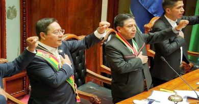 Jefe de Estado felicita al presidente Luis Arce por 1er año al frente de Bolivia