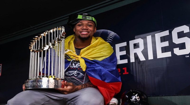 Ronald Acuña Jr. encabeza lista de nueve venezolanos que recibirán anillo de campeón de Serie Mundial