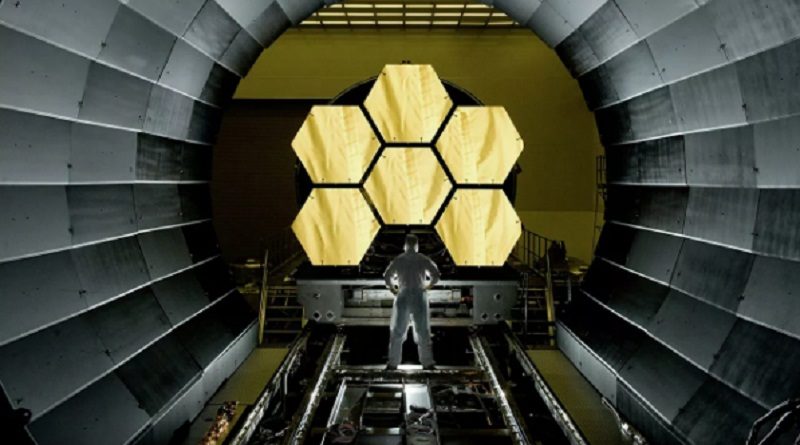 A punto de despegar telescopio espacial James Webb