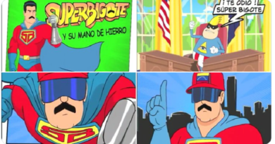 CRÓNICA RT: "Súperbigote", la serie animada que muestra a un superhéroe frente a EE.UU.
