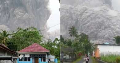 Volcán entra en erupción en Indonesia y mata al menos a una persona con enorme nube de humo y cenizas ardientes