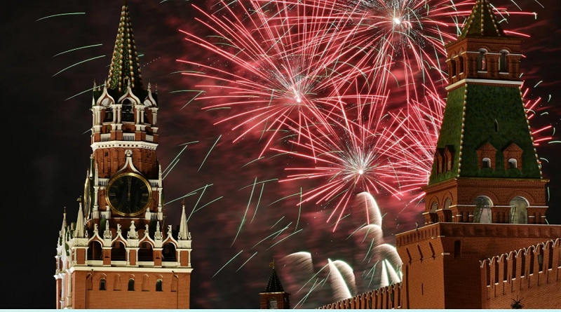 Fuegos artificiales en Moscú  (Sputnik Mundo / Vladimir Astapkovich)