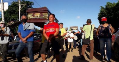 Al ritmo de El Calipso pueblo de El Callao despide a Jorge Clark Wallace