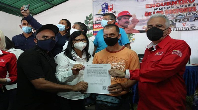 Certifican Consejos Productivos de Trabajadores en Aragua