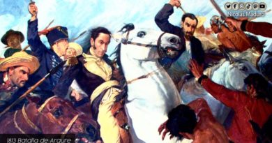 Venezuela rememora 208 años de la Batalla de Araure