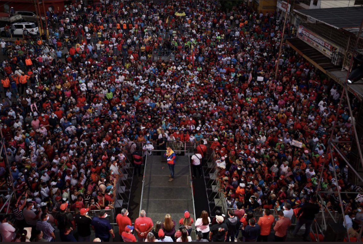 En medio de multitudinaria presencia popular: Jorge Arreaza inscribe ante CNE la candidatura de la Patria para la Gobernación de Barinas