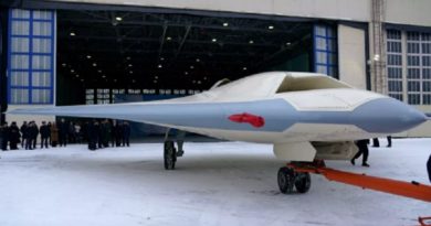 Muestran por primera vez la versión mejorada del dron ruso Ojotnik 