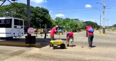 Cuadrillas de limpieza se mantienen desplegadas en el municipio Miranda de Guárico