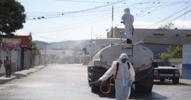 Desinfección de espacios públicos alcanzó un logro notable en Lara