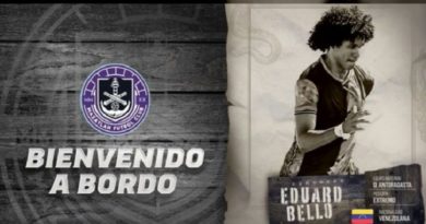 Eduard Bello fue anunciado como el nuevo jugador del Mazatlán