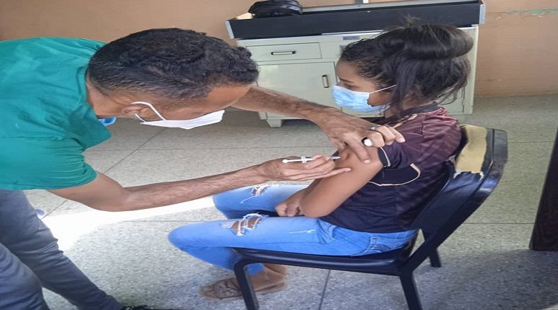 Jornada de vacunación contra la COVID-19 avanza en Trujillo