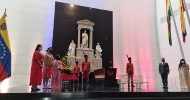 Rinden honores al Cacique Guaicaipuro a propósito de los 491 años de su natalicio