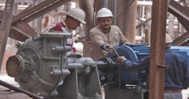 CVG Bauxilum avanza en labores del Plan de Recuperación para la instalación de bombas centrífugas